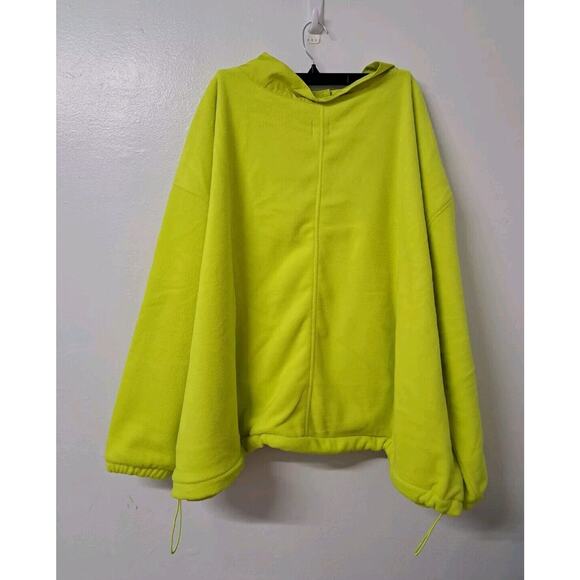 Women's Relaxed-Fit Recycled Polyester Microfleece High Neck Pullover Size 5X - Picture 4 of 10